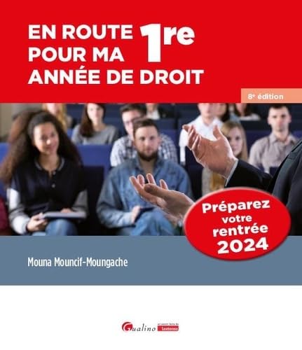 En route pour ma 1re annee de droit - preparez votre rentree 2024 ! - Livre d'occasion