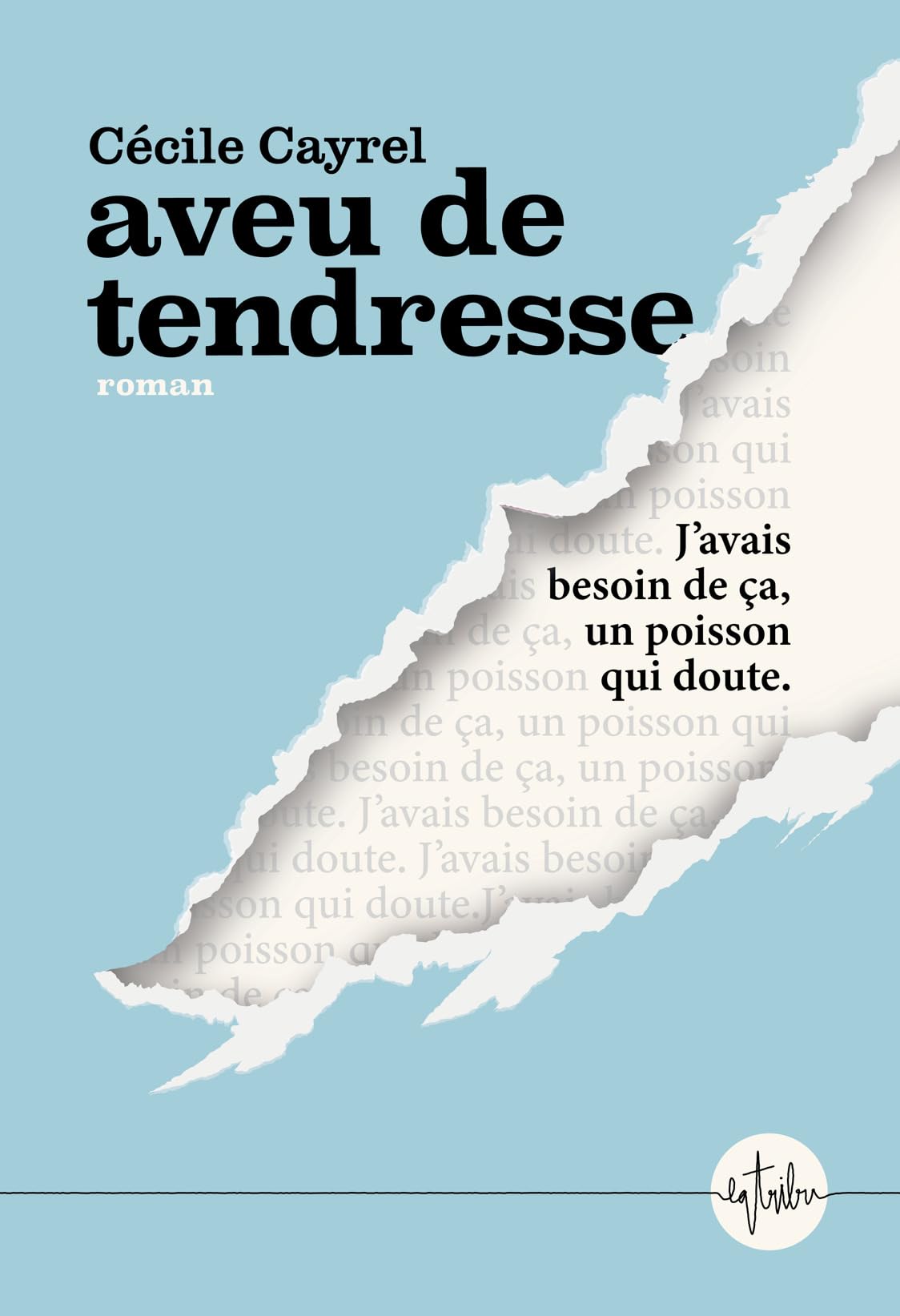 Aveu de tendresse - Livre d'occasion