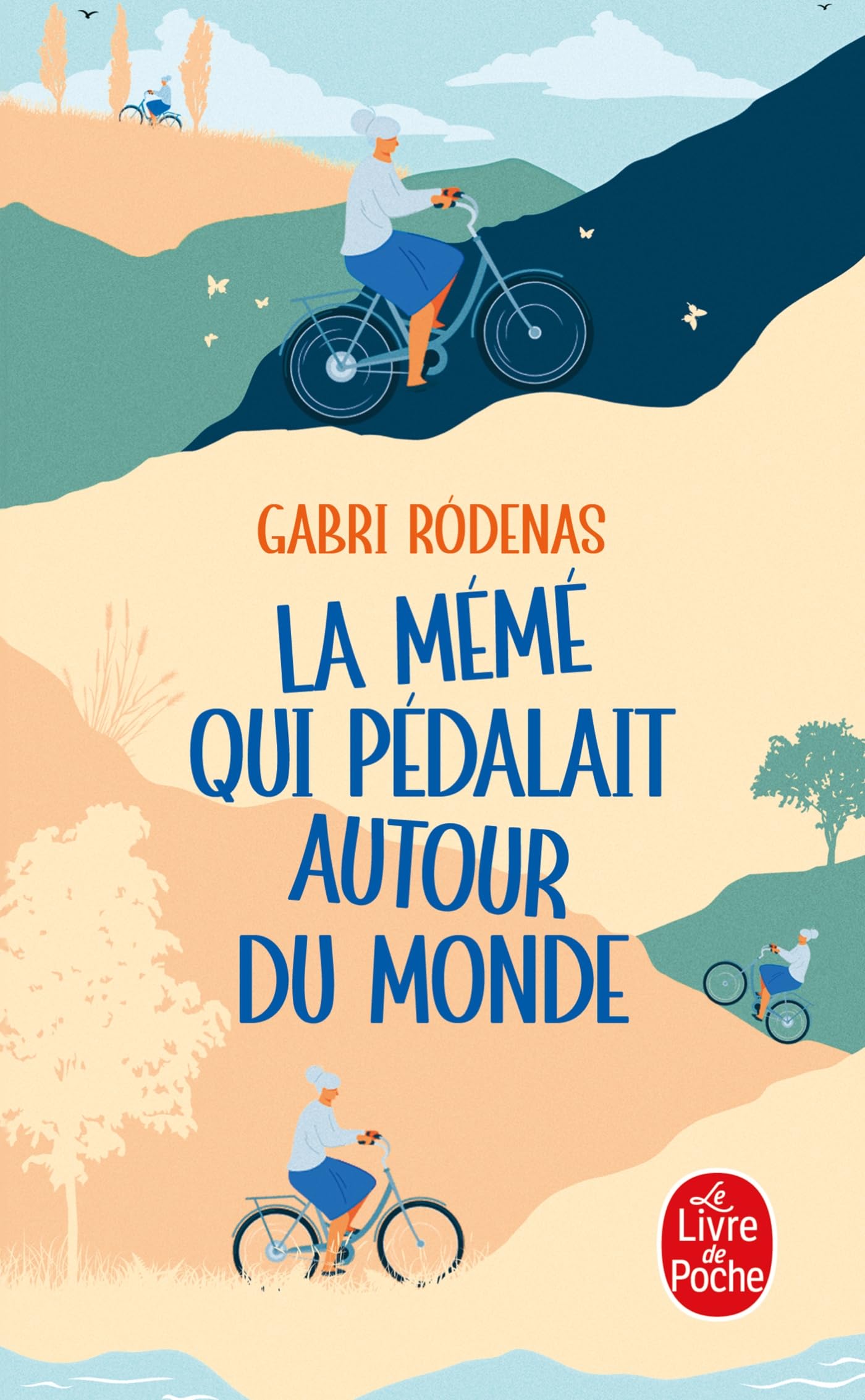 La Mémé qui pédalait autour du monde - Livre d'occasion