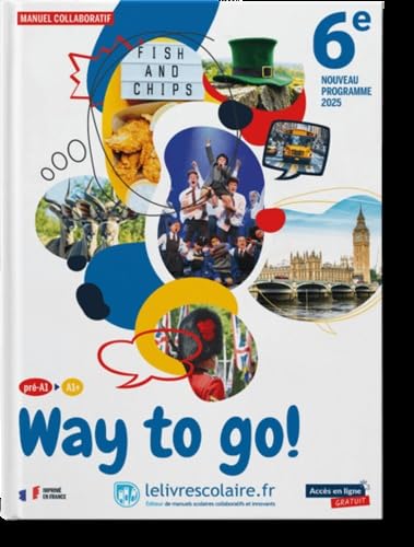Way to go! 6e pré-A1>A1+ - Livre d'occasion