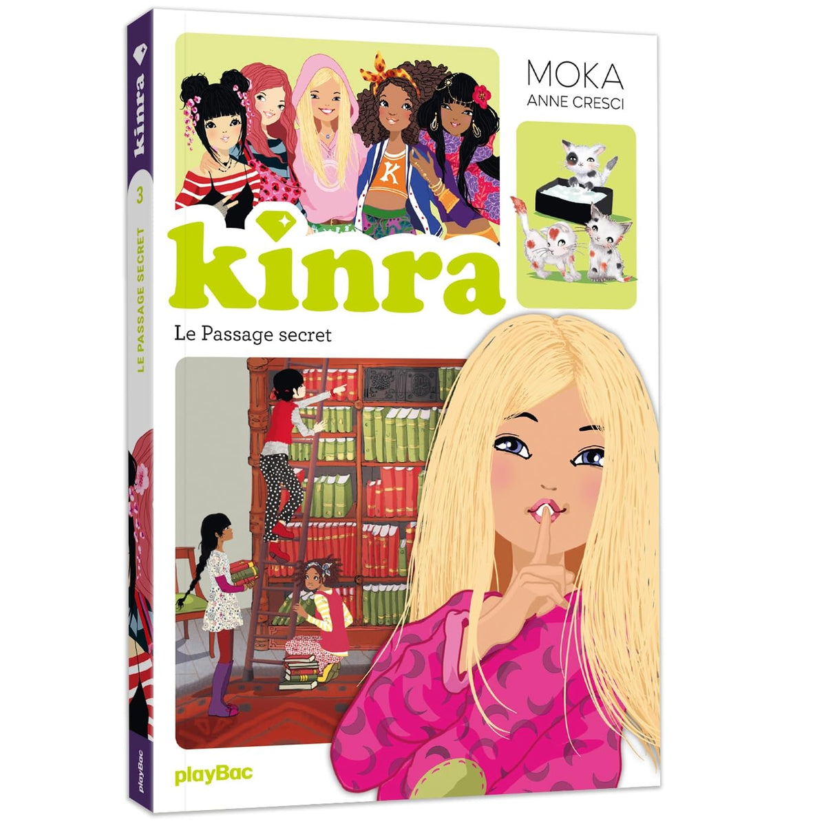 Kinra girls - le tresor des kinra - le passage secret - tome 3 nouvelle edition - Livre d'occasion