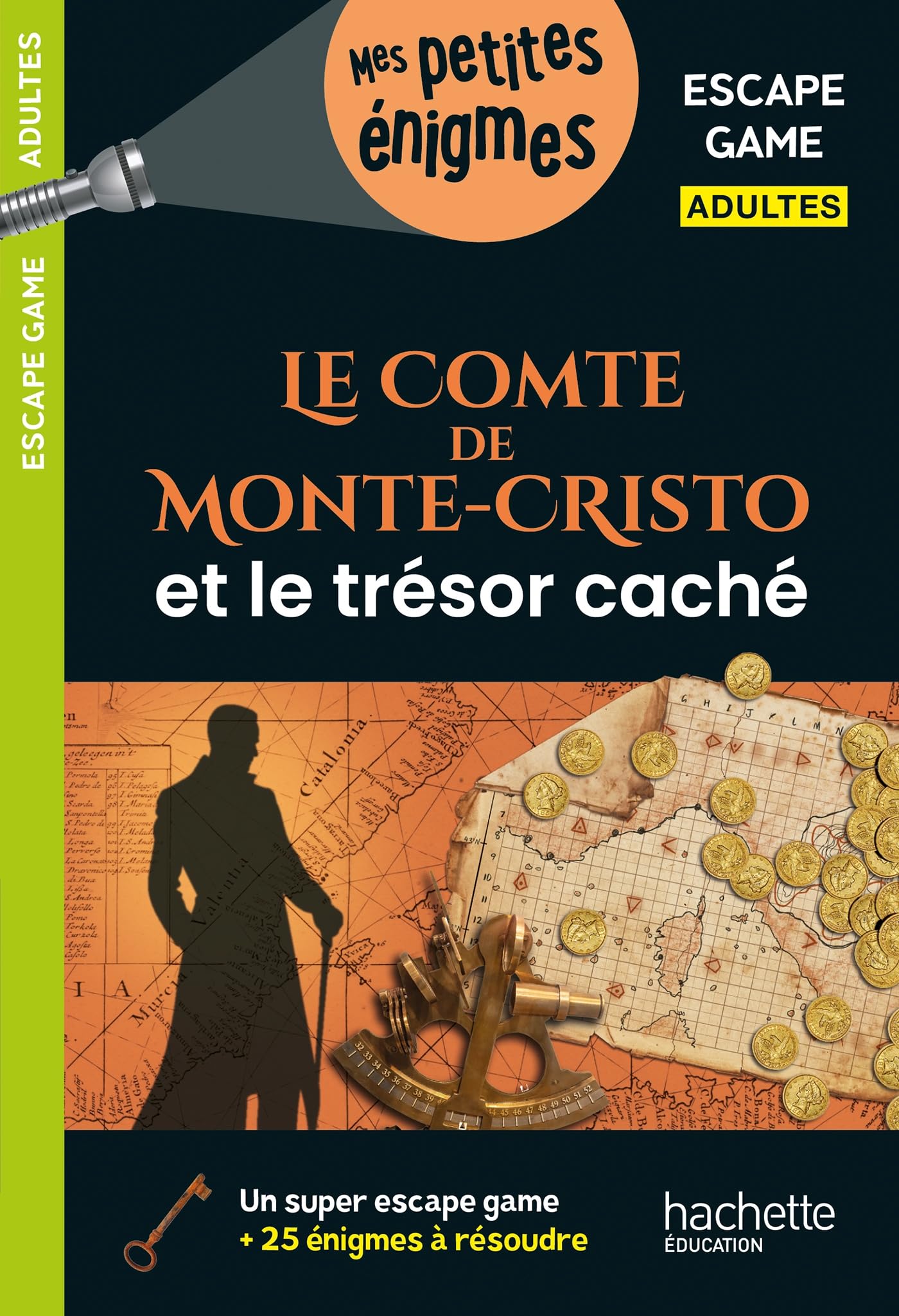 Escape Game Adultes - Le Comte de Monte-Cristo et le trésor caché - Cahier de vacances 2026 - Livre d'occasion