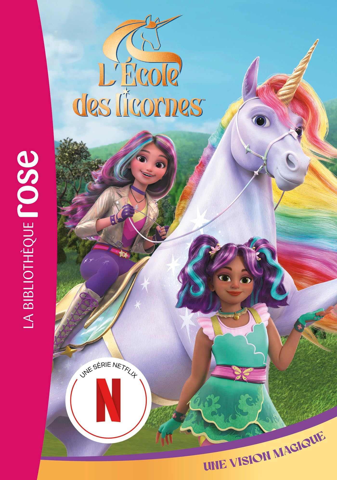 L'école des Licornes (La série TV), Tome 05 - Une vision magique - Livre d'occasion