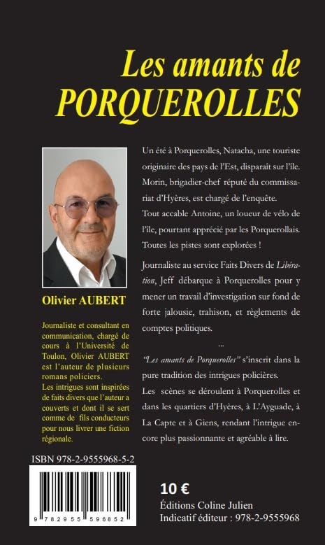 Les amants de Porquerolles - Livre d'occasion