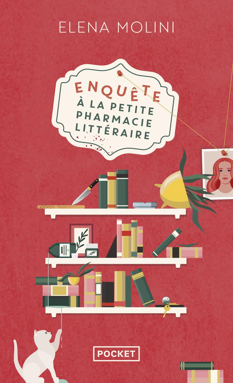 Enquete a la petite pharmacie litteraire - Livre d'occasion