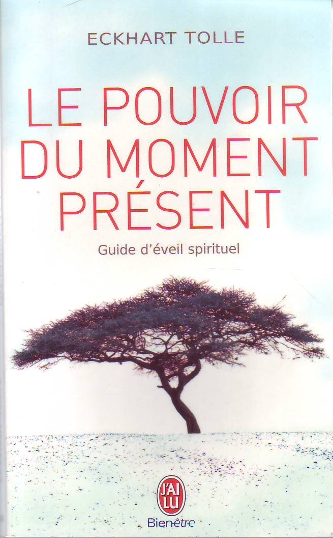 LE POUVOIR DU MOMENT PRESENT.GUIDE DE L'EVEIL SPIRITUEL - Livre d'occasion
