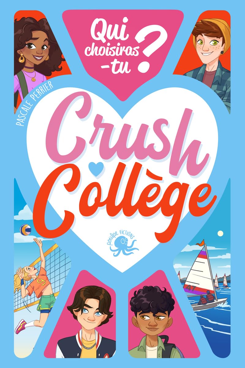 Crush Collège – Qui choisiras-tu ? – Livre dont vous êtes le héros – Livre interactif – Roman jeunesse – Romance – Collège – Dès 10 ans - Livre d'occasion