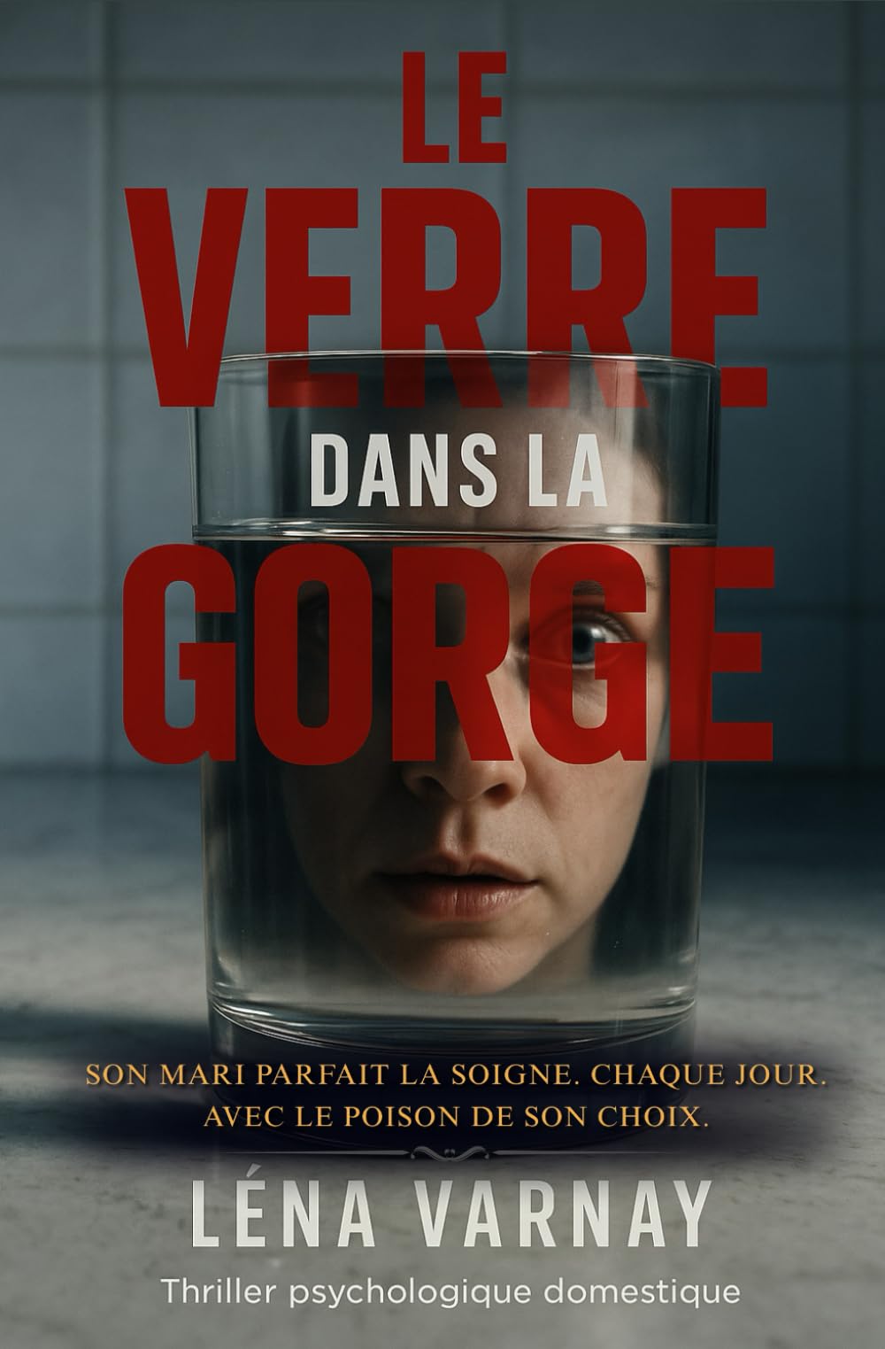 Le verre dans la gorge: Son mari parfait la soigne. Chaque jour. Avec le poison de son choix. - Livre d'occasion