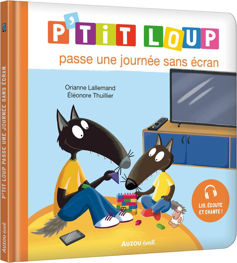 P'TIT LOUP PASSE UNE JOURNEE SANS ECRAN - Livre d'occasion