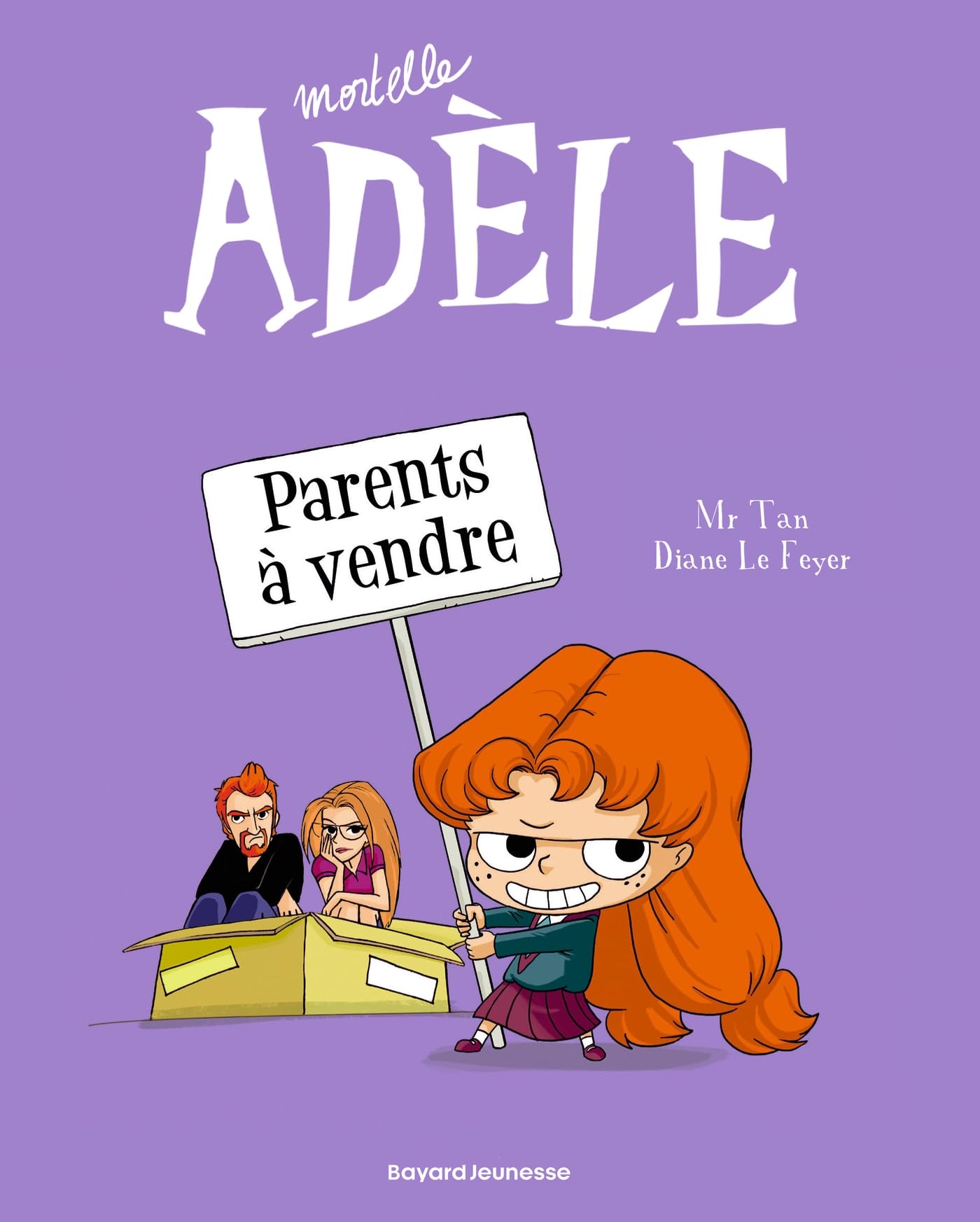 BD Mortelle Adèle, Tome 08: Parents à vendre - Livre d'occasion