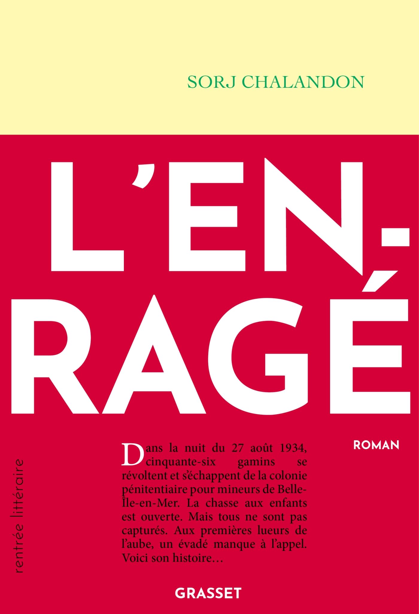 L'enragé - Livre d'occasion