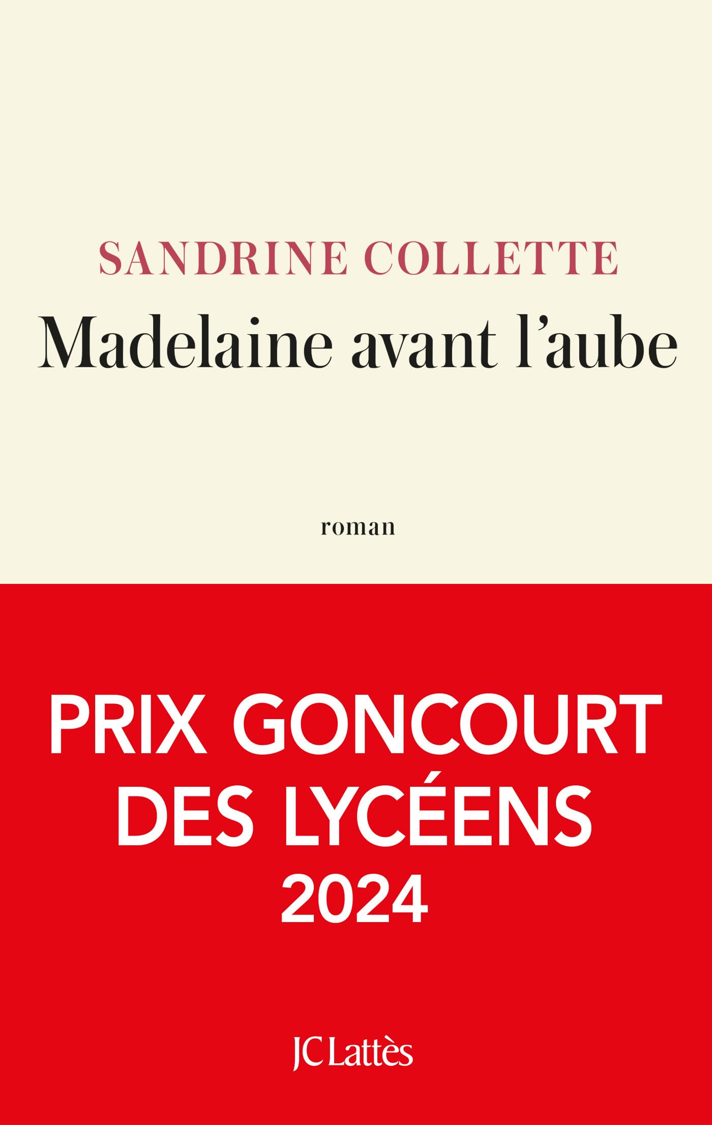 Madelaine avant l'aube prix Goncourt des lycéens 2024 - Livre d'occasion