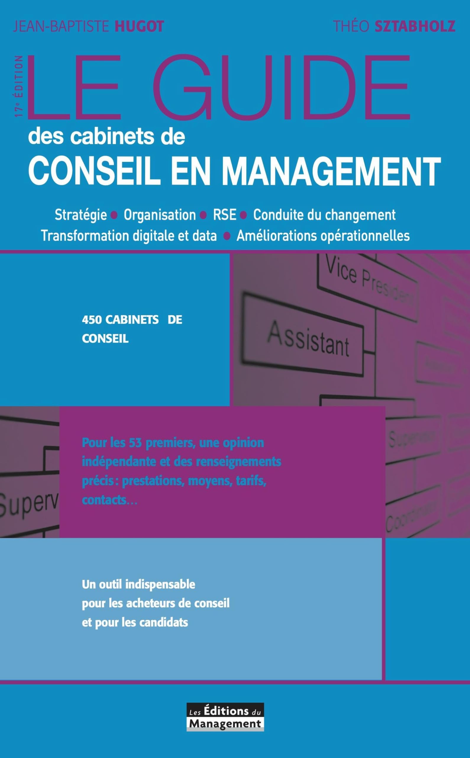 Le guide des cabinets de conseil en management - 17e edition - Livre d'occasion
