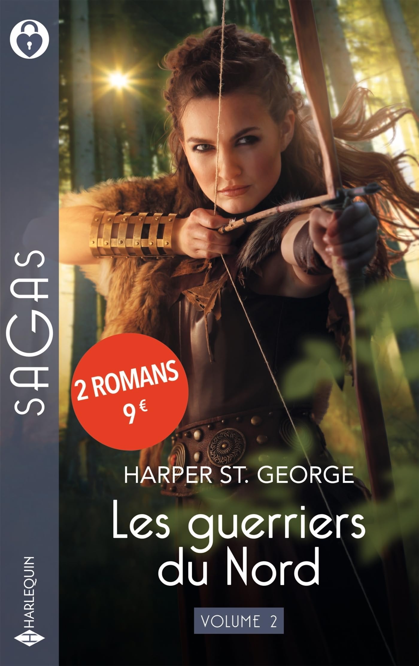 Les guerriers du Nord - Volume 2: Dans le lit du guerrier - Captive d'un viking - Livre d'occasion