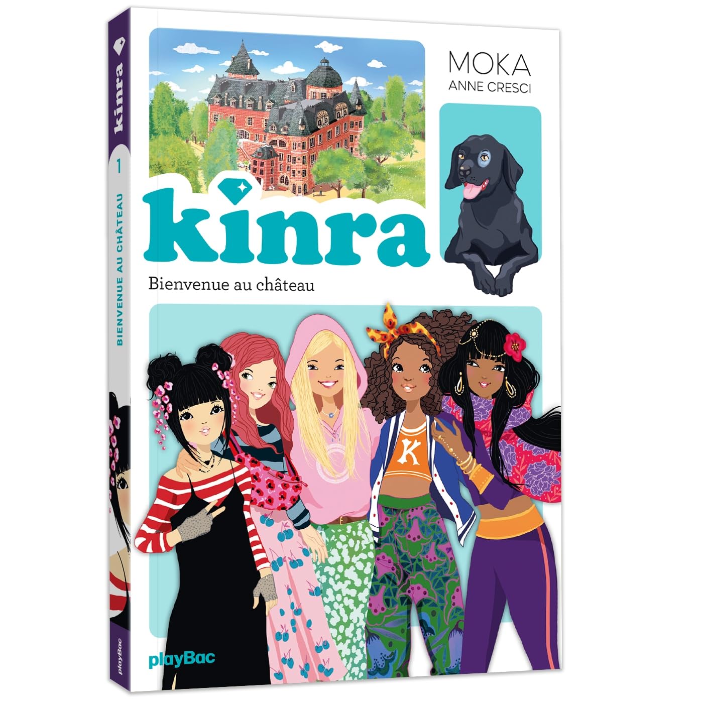 Kinra girls - le tresor des kinra - bienvenue au chateau - tome 1 nouvelle edition - Livre d'occasion