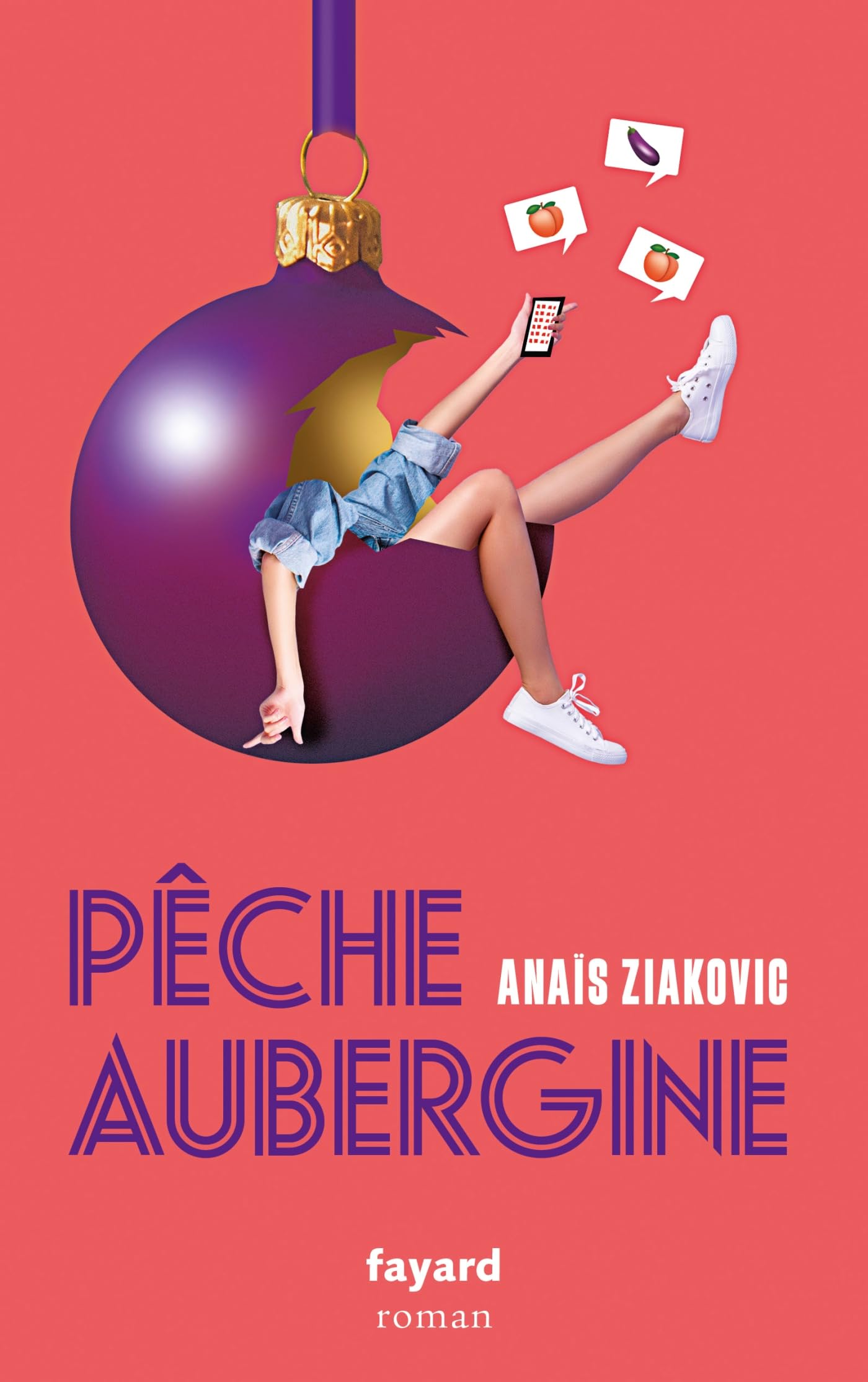Peche aubergine - Livre d'occasion