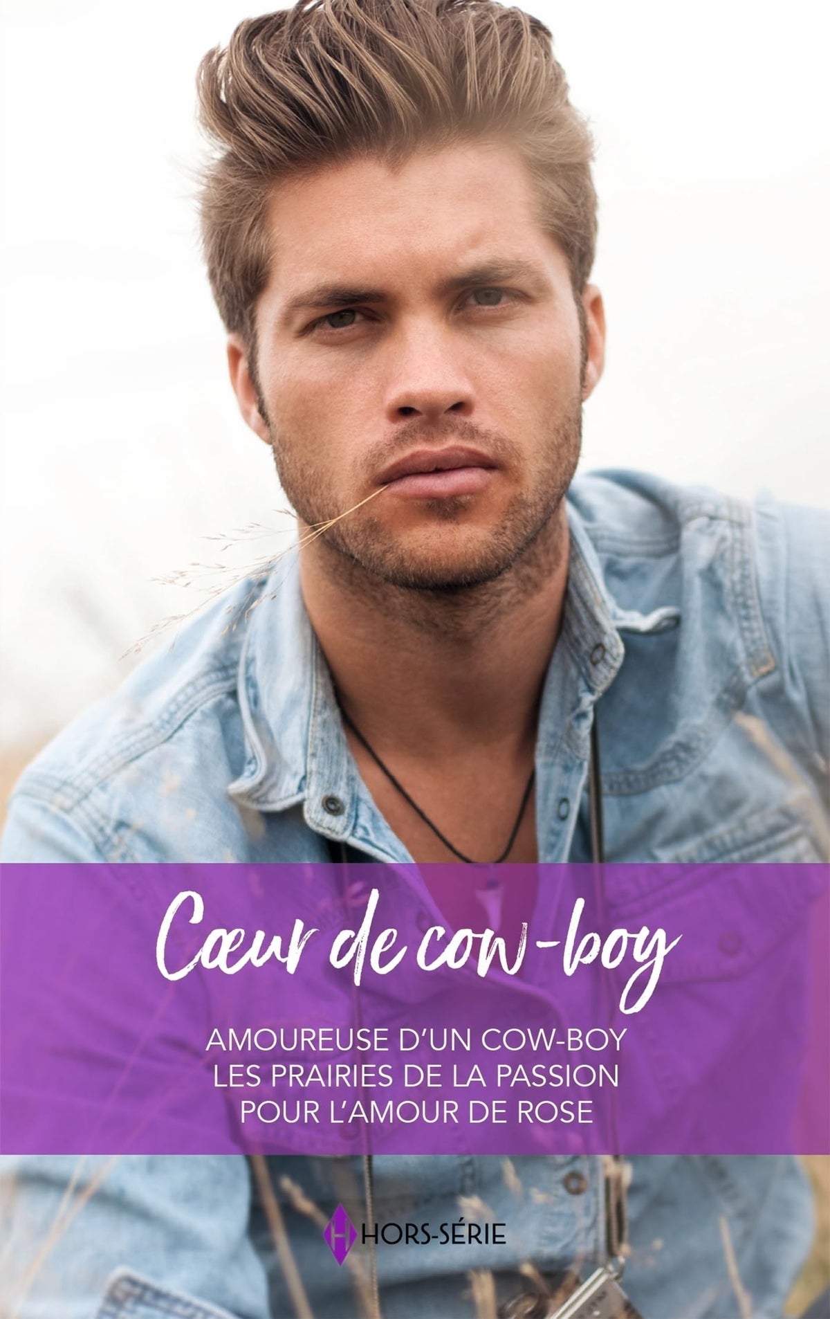 Coeur de cow-boy - amoureuse d'un cow-boy - les prairies de la passion - pour l'amour de rose - Livre d'occasion