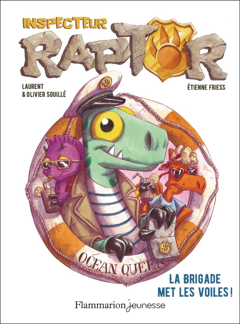 Inspecteur raptor - t05 - la brigade met les voiles ! - Livre d'occasion
