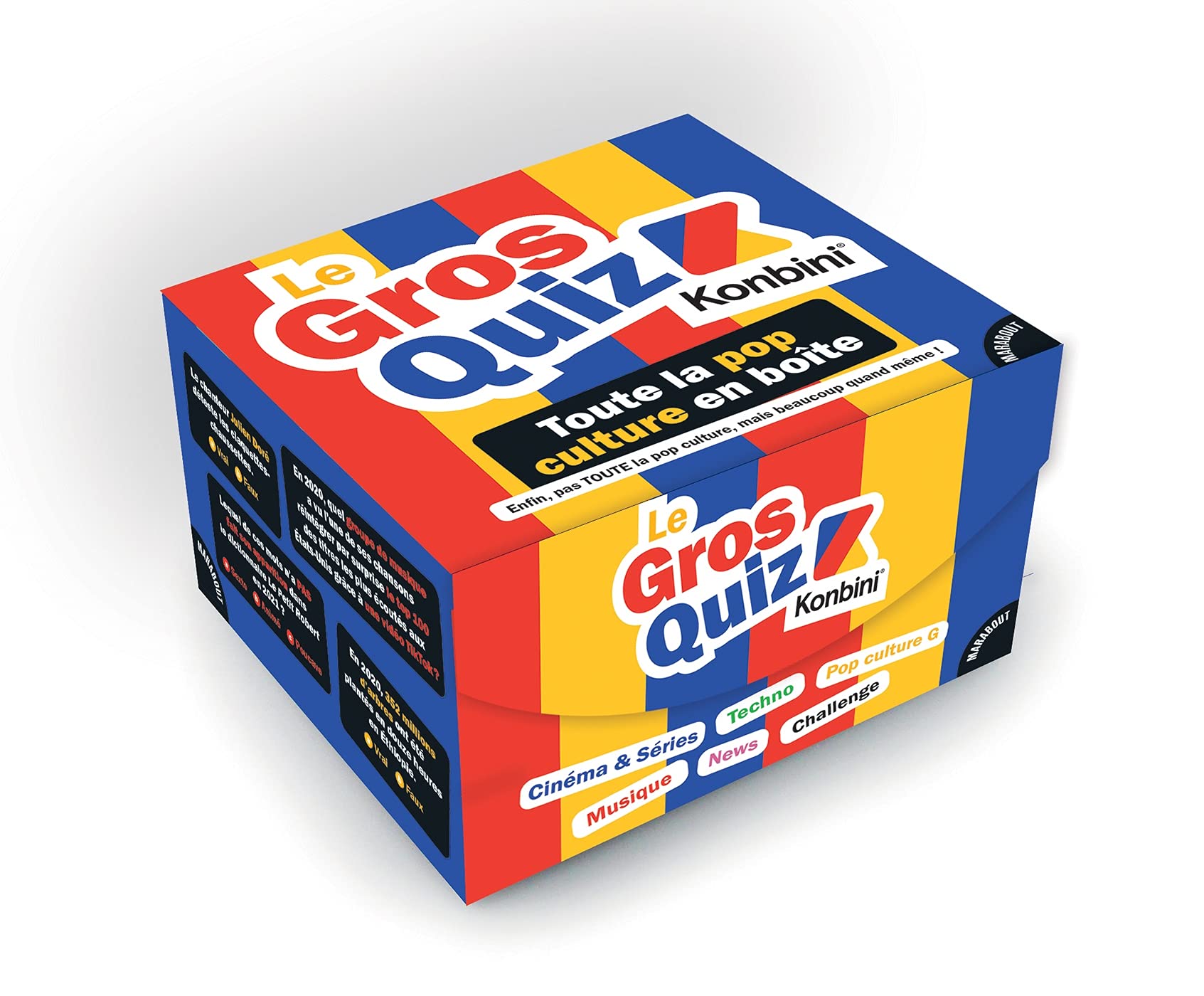 Le gros quiz konbini - toute la pop culture en boite ! - Livre d'occasion