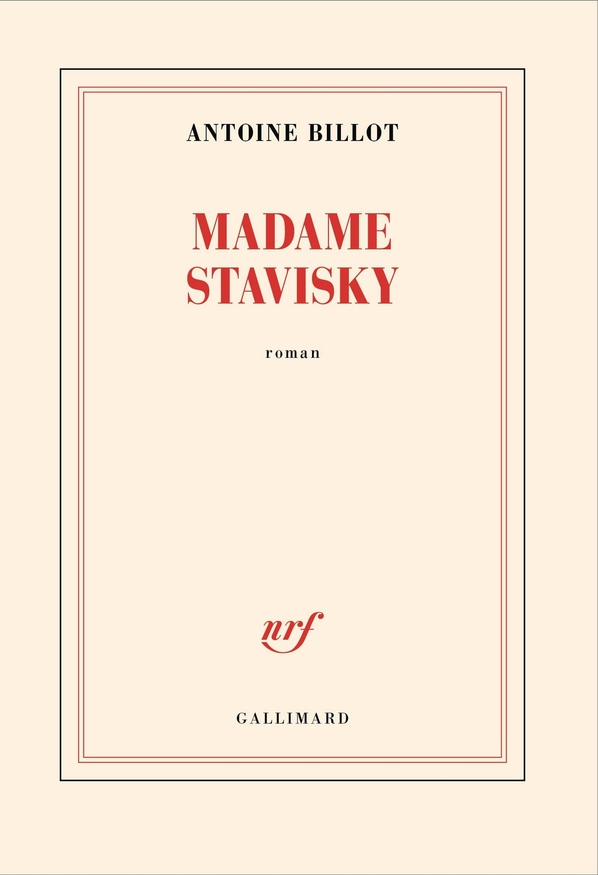 Madame Stavisky - Livre d'occasion