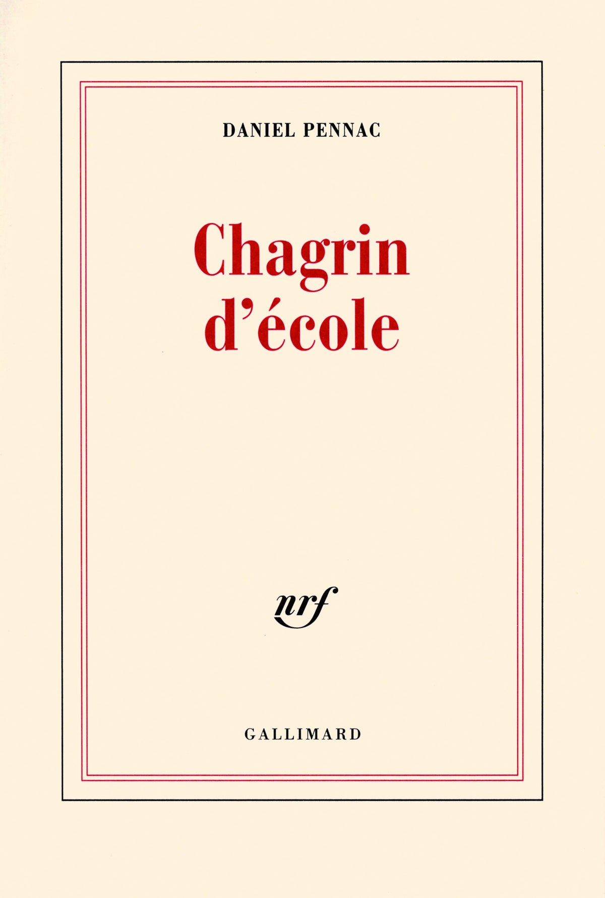 Chagrin d'ecole - Livre d'occasion