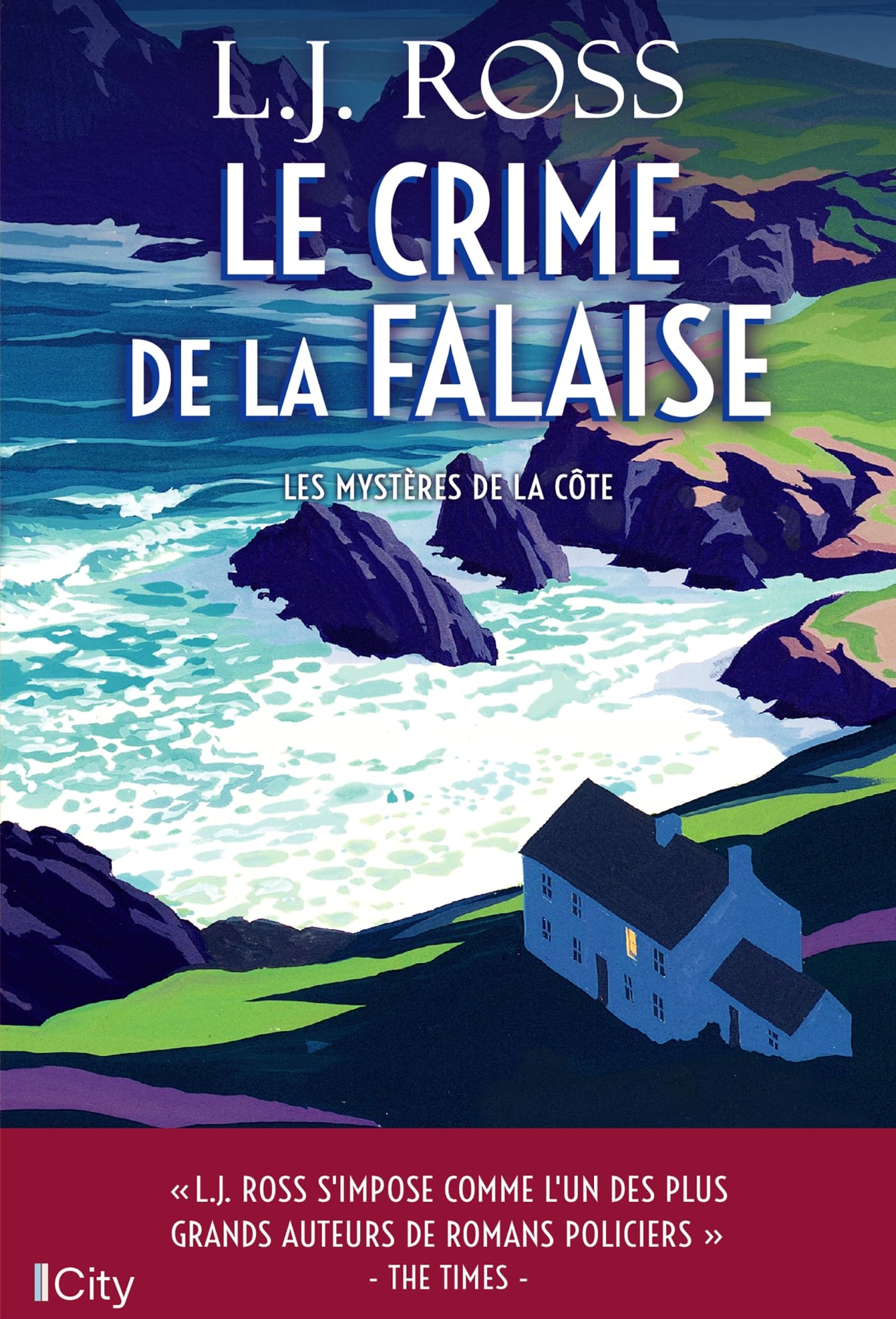 Le crime de la falaise - Livre d'occasion