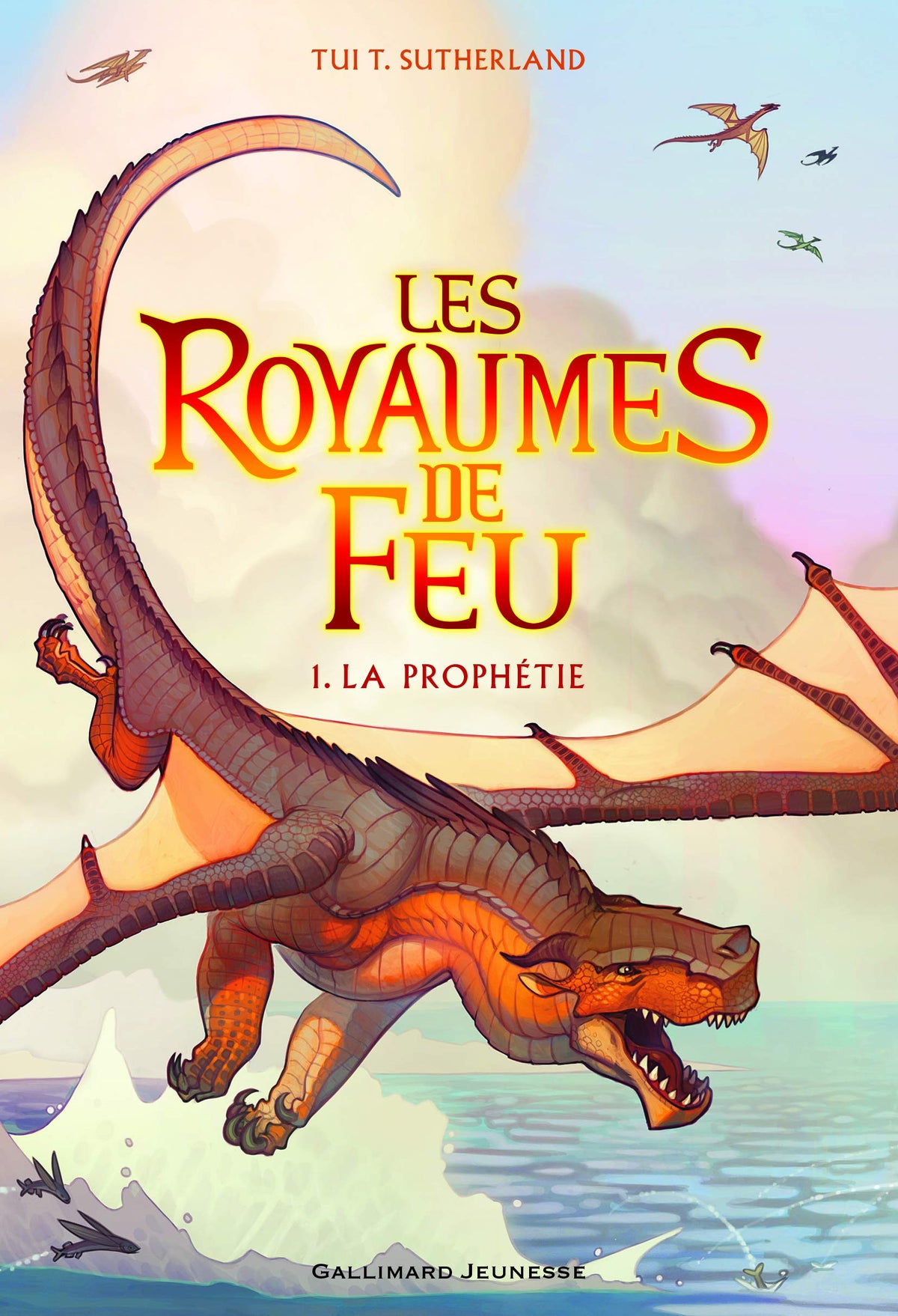 LES ROYAUMES DE FEU 1. LA PROPHETIE - Livre d'occasion