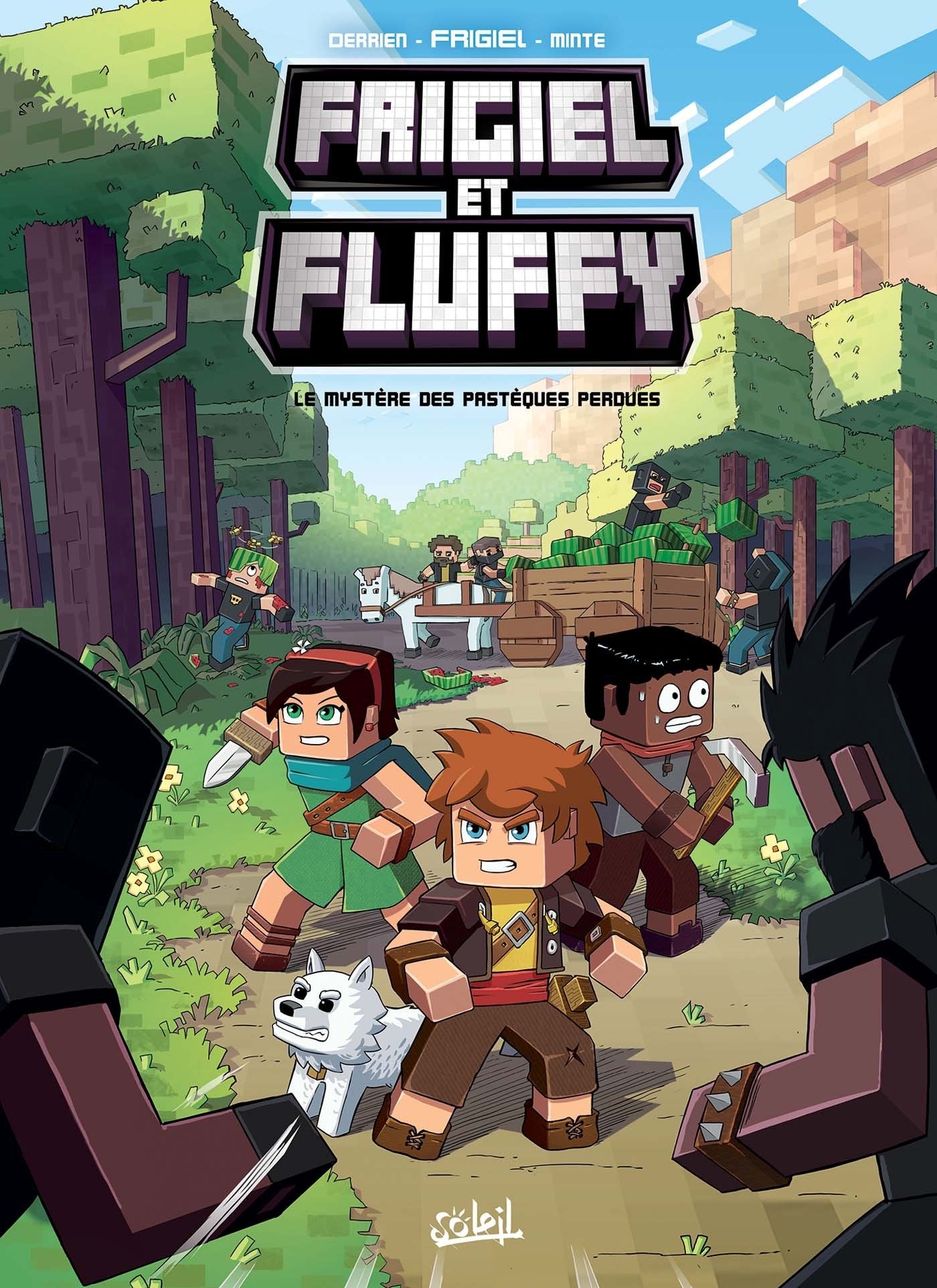 Frigiel et Fluffy T01: Le Mystère des pastèques perdues - Minecraft - Livre d'occasion