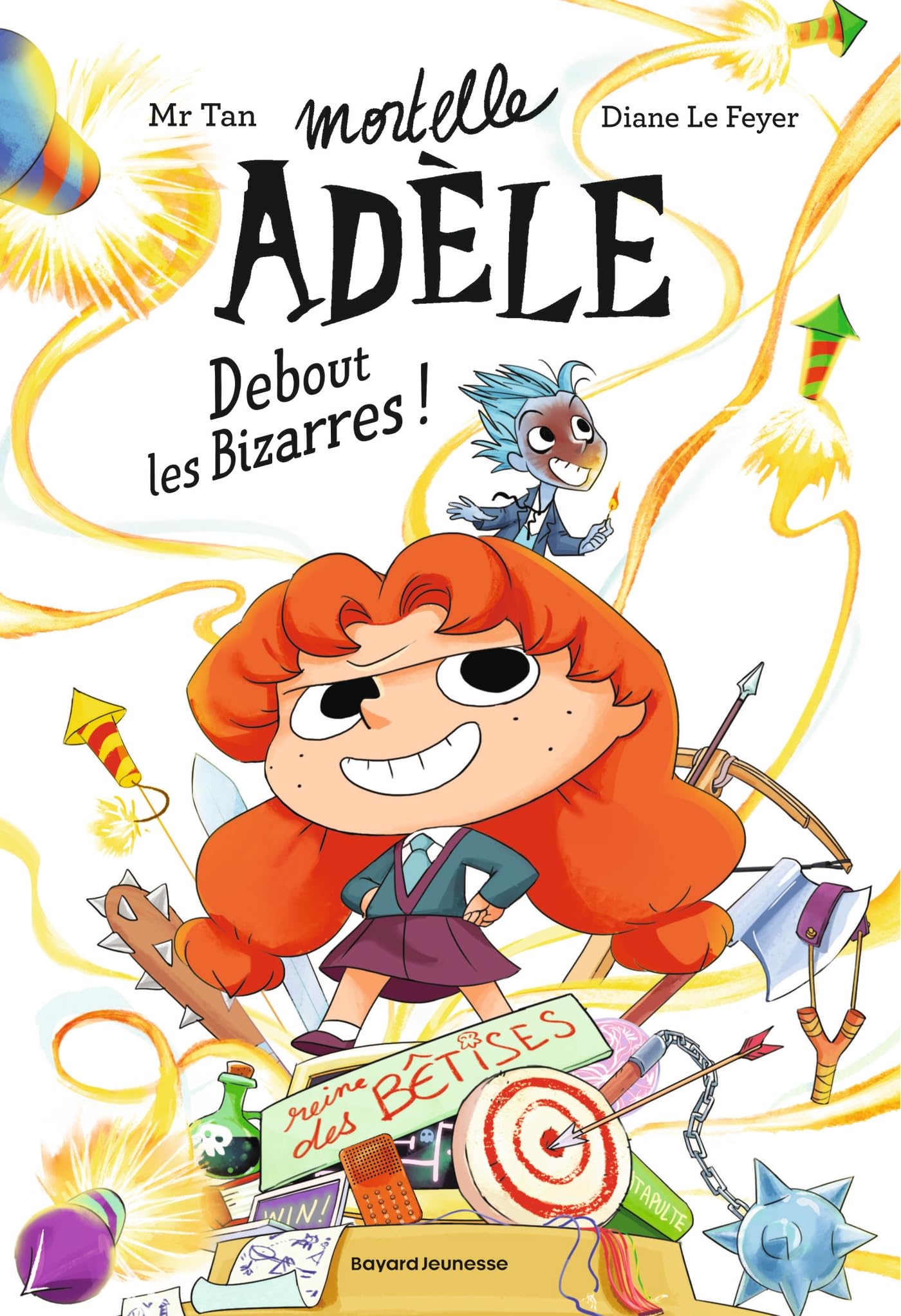 Roman mortelle adele, tome 03 - roman mortelle adele : debout les bizarres ! - Livre d'occasion