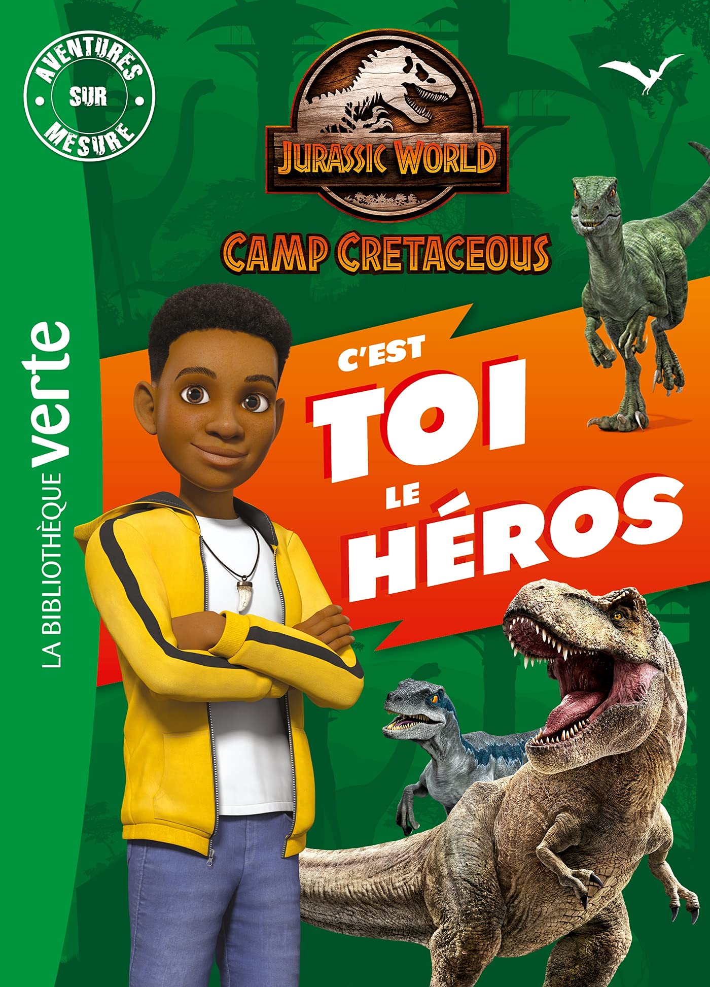 Jurassic world, la colo du cretace - c'est toi le heros xxl - Livre d'occasion