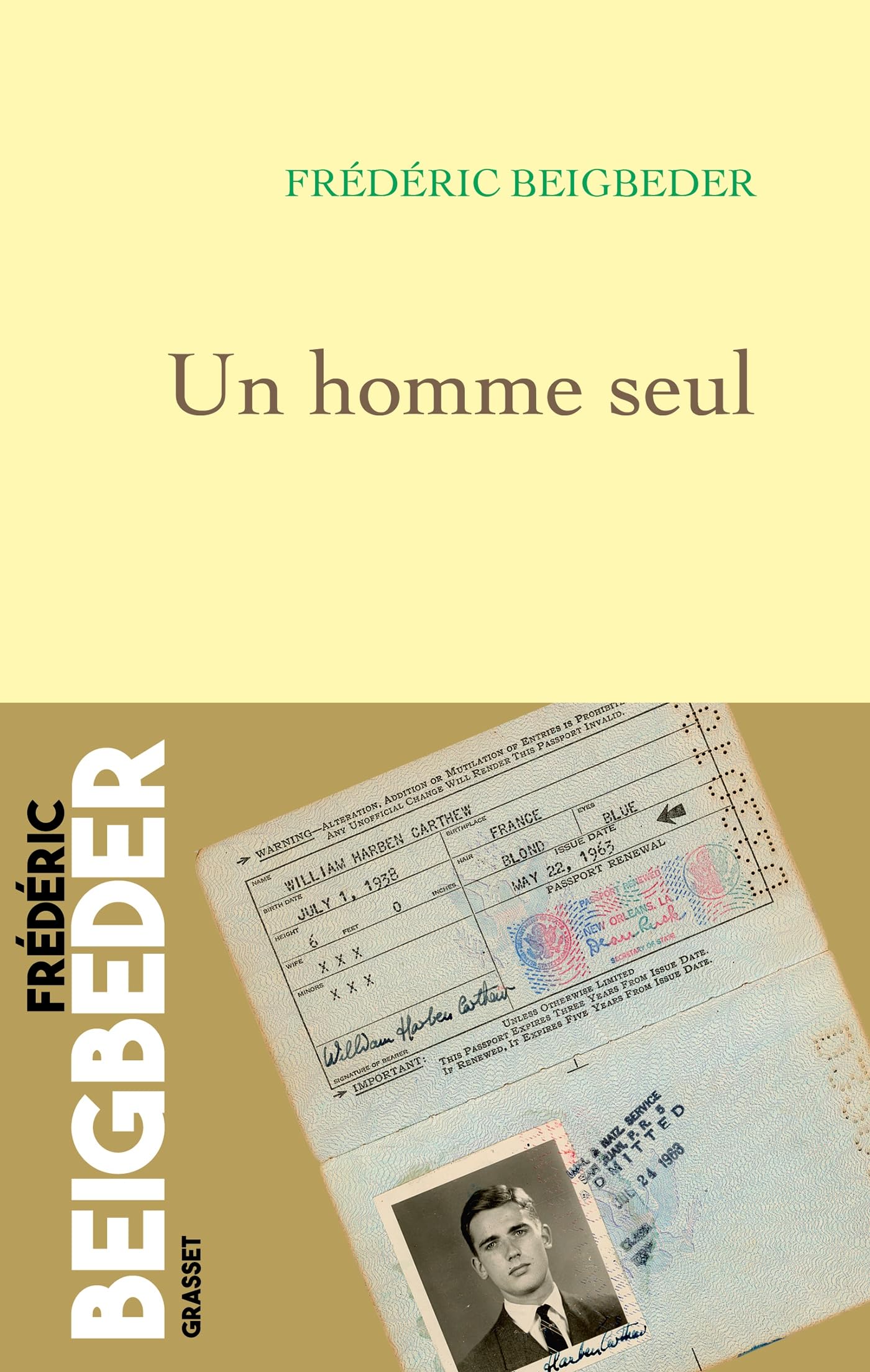 Un homme seul - Livre d'occasion