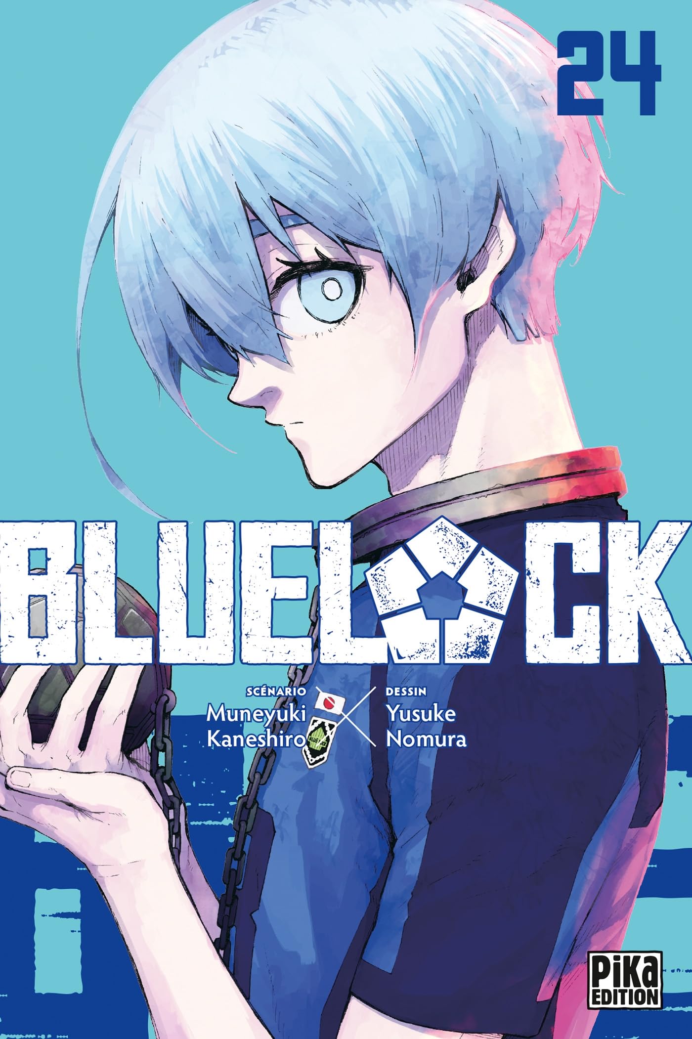 Blue lock t24 - Livre d'occasion