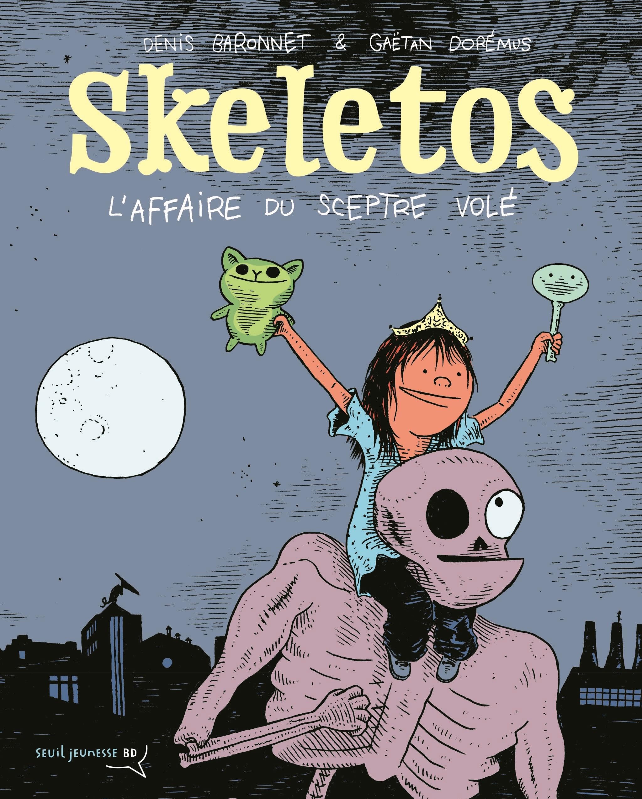 Skeletos: L'affaire du sceptre volé - Livre d'occasion