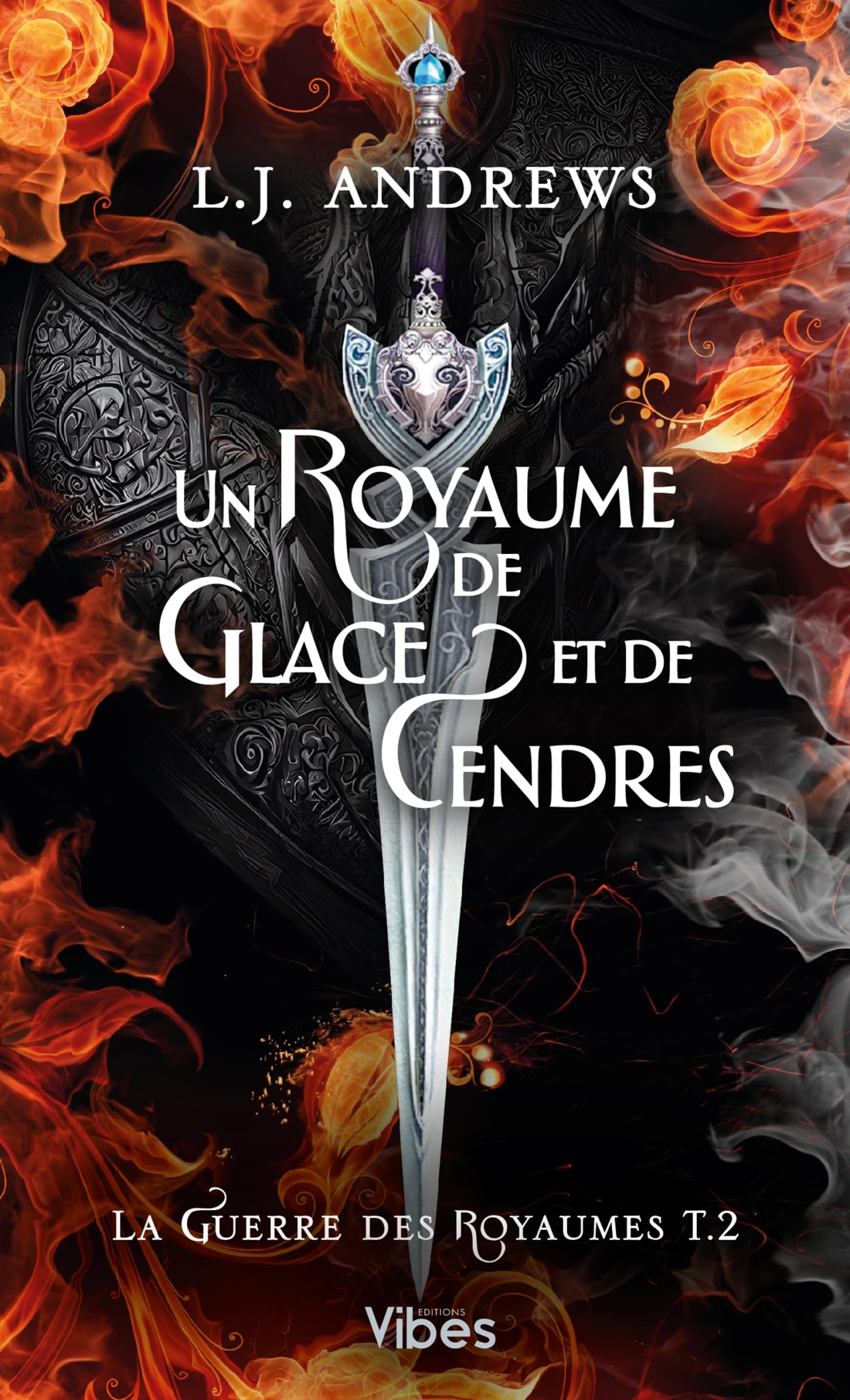 La guerre des royaumes t2 - un royaume de glace et de cendres - Livre d'occasion