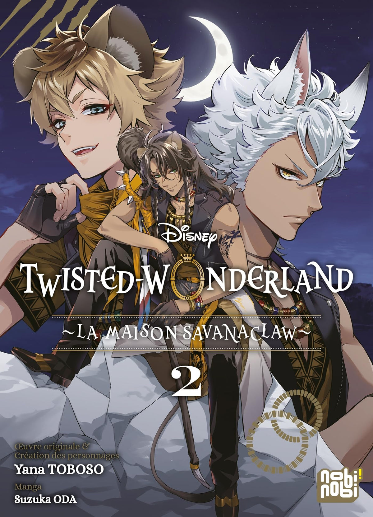 Twisted-Wonderland - La Maison Savanaclaw T02 - Livre d'occasion