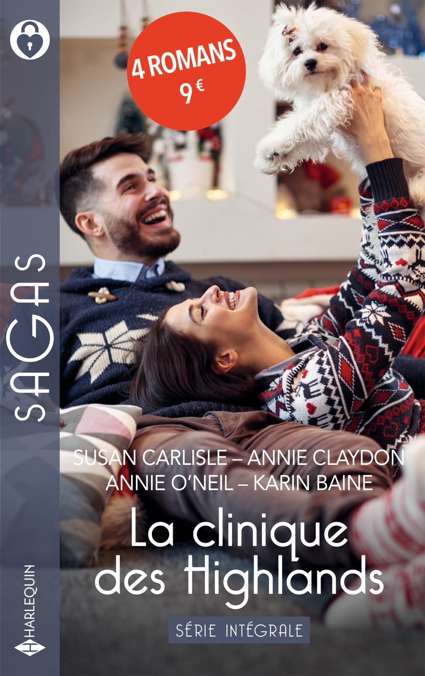 La clinique des highlands - serie integrale - un noel ecossais - une famille pour flora - la bal d'u - Livre d'occasion