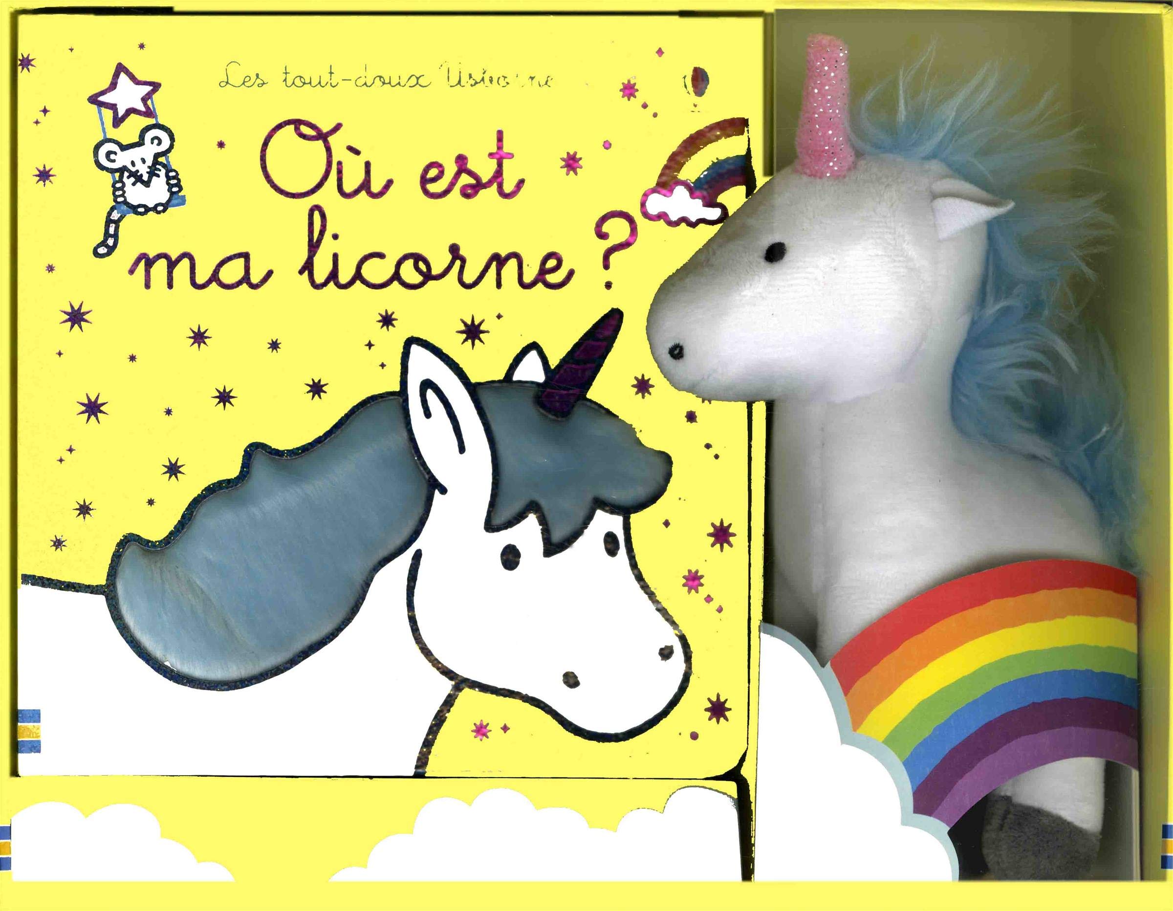 Coffret ou est ma licorne ? (avec peluche) - les tout-doux usborne - Livre d'occasion