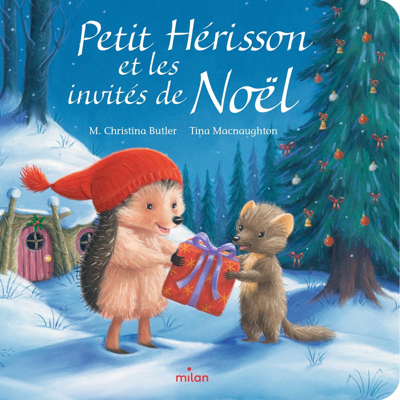 Petit Hérisson et les invités de Noël - tout-carton - Livre d'occasion