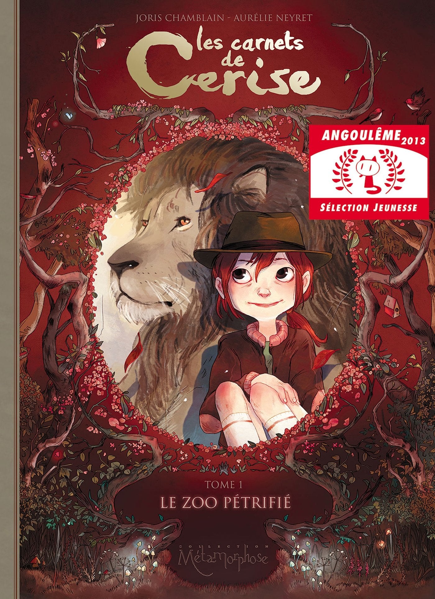 Les Carnets de Cerise T01: Le Zoo pétrifié - Livre d'occasion