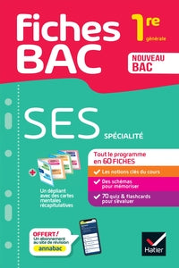 Fiches bac - ses 1re generale (specialite) - tout le programme en fiches de revision detachables - Livre d'occasion