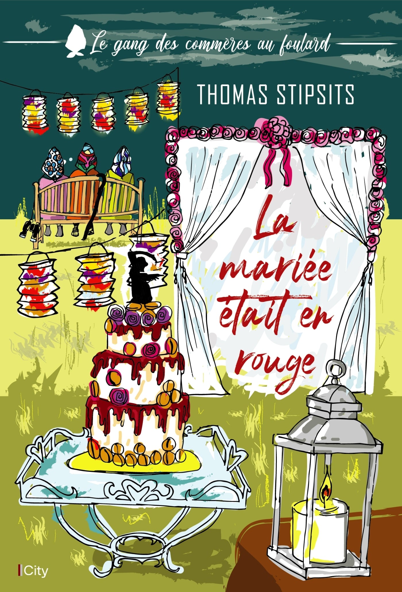 Le gang des commeres au foulard - t01 - la mariee etait en rouge - le gang des commeres au foulard t - Livre d'occasion