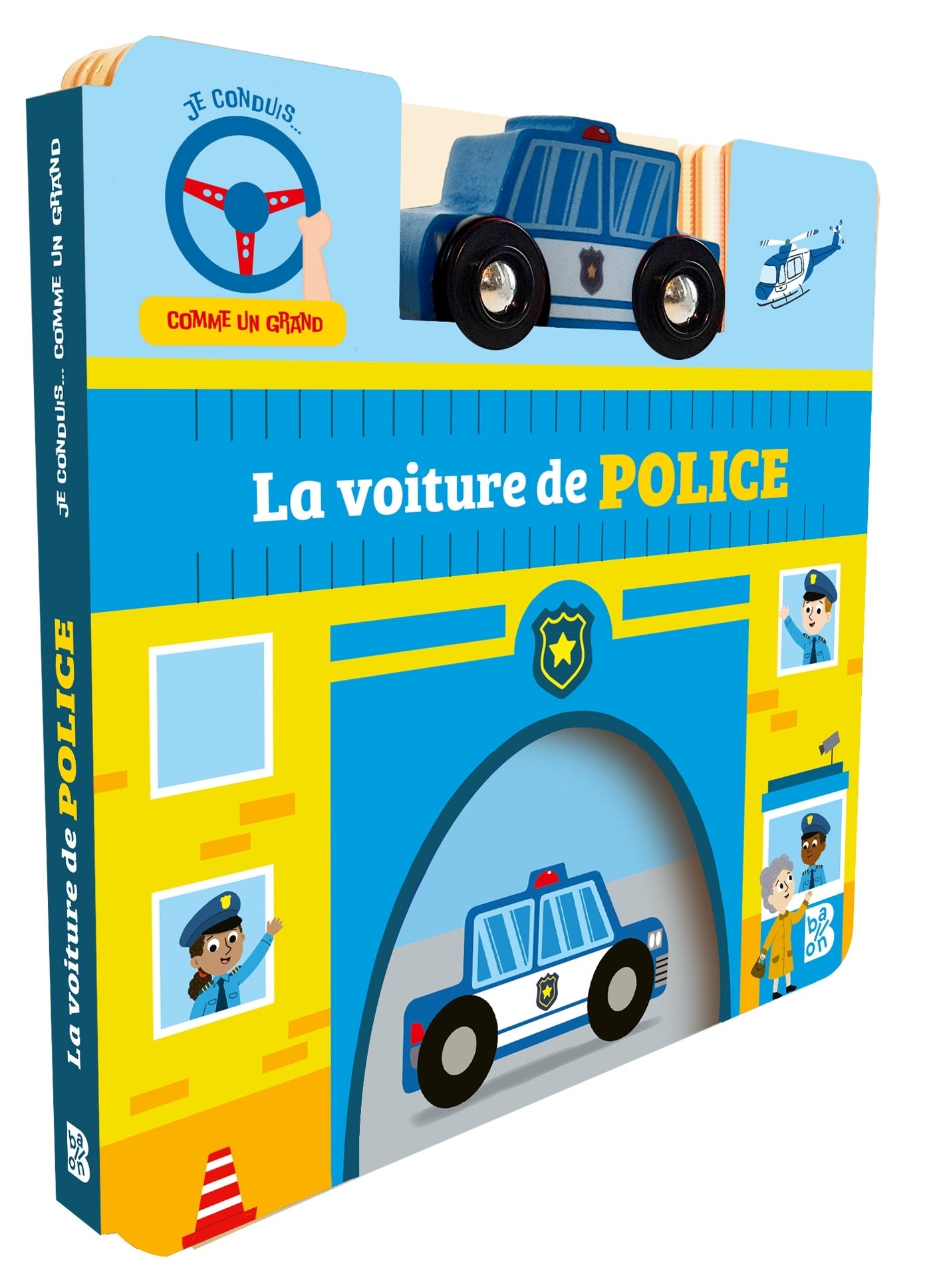 Je conduis comme un grand : la voiture de police - Livre d'occasion