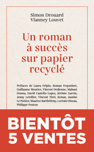 Un roman à succès sur papier recyclé - Livre d'occasion