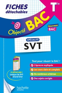 Objectif bac fiches - specialite svt tle - Livre d'occasion