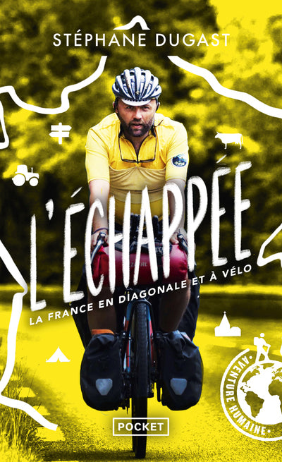 L'echappee - la france en diagonale et a velo - Livre d'occasion