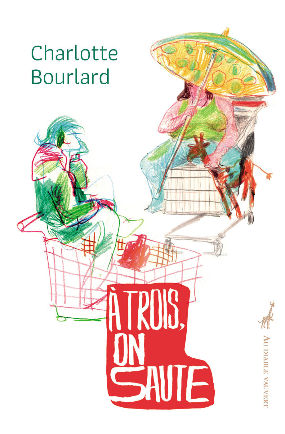 A trois, on saute - Livre d'occasion