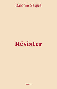 RESISTER - Livre d'occasion