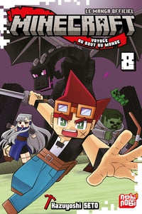 MINECRAFT, LE MANGA OFFICIEL - VOYAGE AU BOUT DU MONDE T08 - Livre d'occasion