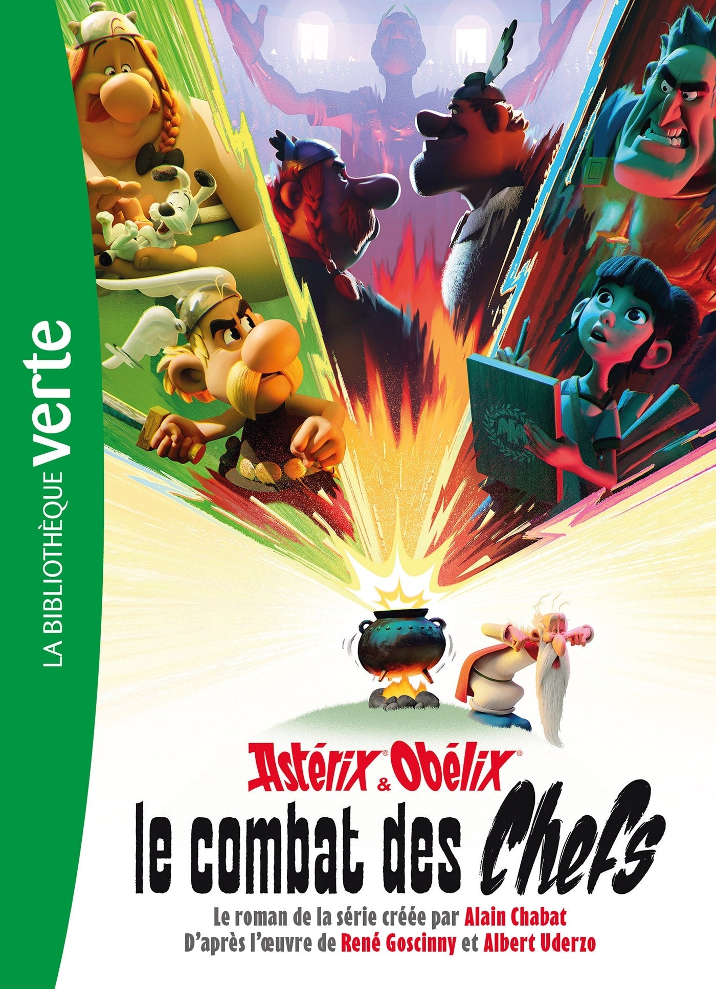 Asterix & obelix : le combat des chefs - le roman de la serie xxl - Livre d'occasion