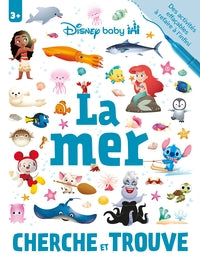 DISNEY BABY - CHERCHE ET TROUVE - CAHIER DE JEUX EFFACABLE - LA MER - Livre d'occasion